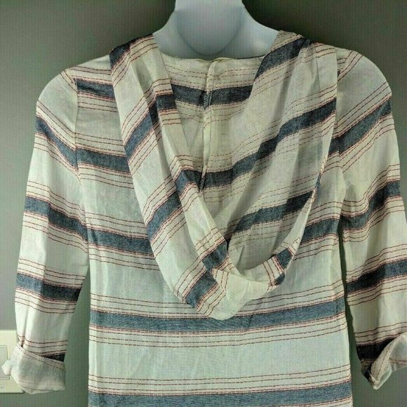 Miken Cotton Hooded Swimsuit Cover-Up Dress NEW - Picture 6 of 7